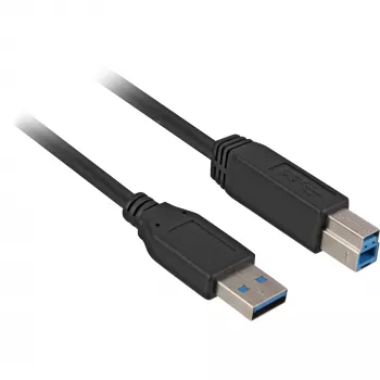 USB-kaapeli Sharkoon 3 m USB3.0-A/USB3.0-B