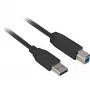 USB-kaapeli Sharkoon 3 m USB3.0-A/USB3.0-B