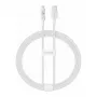 Latauskaapeli Baseus USB–Lightning 1 m 2,4 A valkoinen