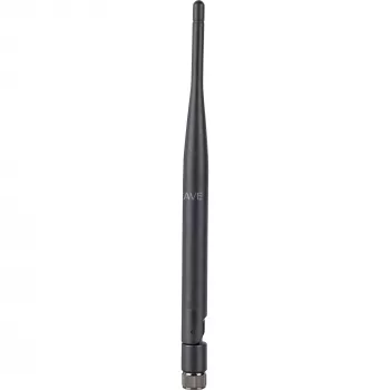 DeLOCK WLAN-antenni - antenni - 5 dBi (2,5 GHz), 5 dBi (5,825 GHz) - ympärisäteilevä antenni - musta (88393)