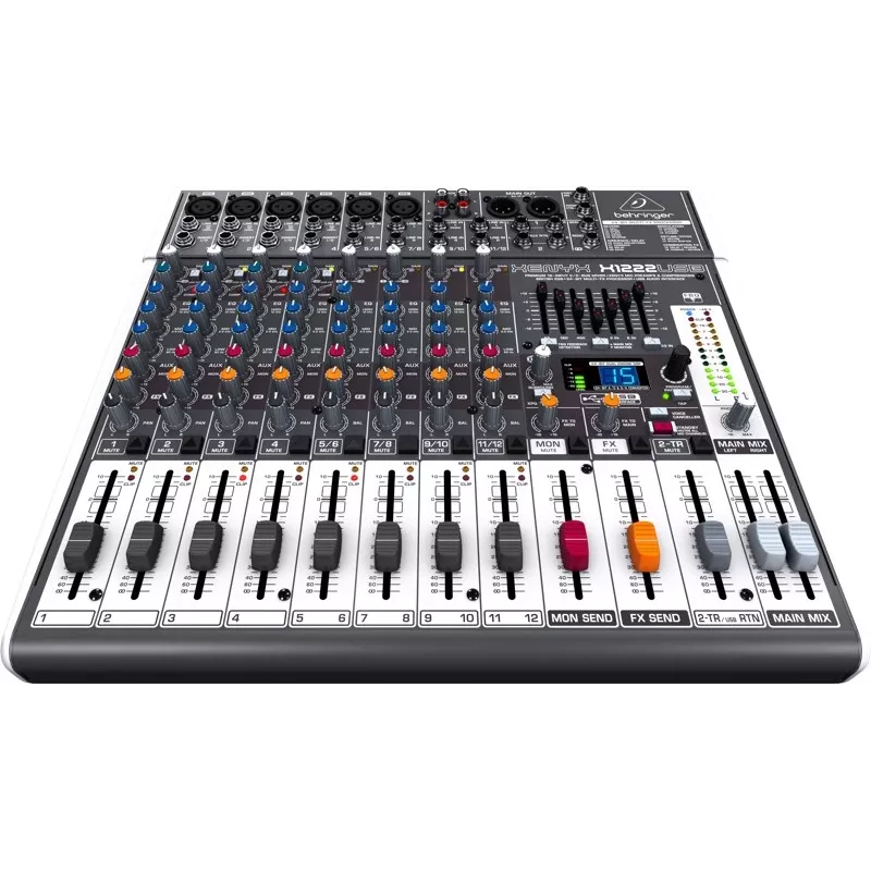 Behringer X1222USB audiomikseri 4 kanavaa