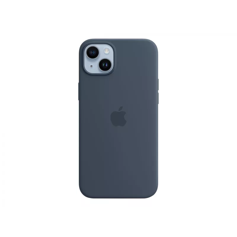 Silikonikuori Cover Apple iPhone 14 Plus MagSafe Storm Blue