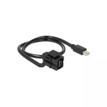 DisplayPort-kaapeli DeLOCK 86374 0,5 m Mini DisplayPort musta