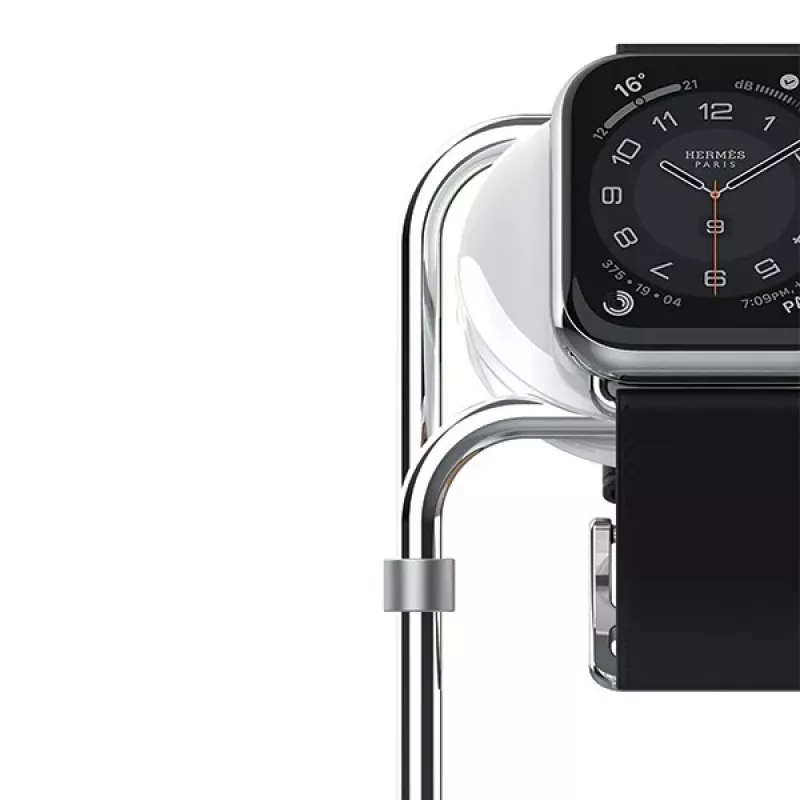 Latausteline Apple Watch SAW-300 induktiivinen hopea