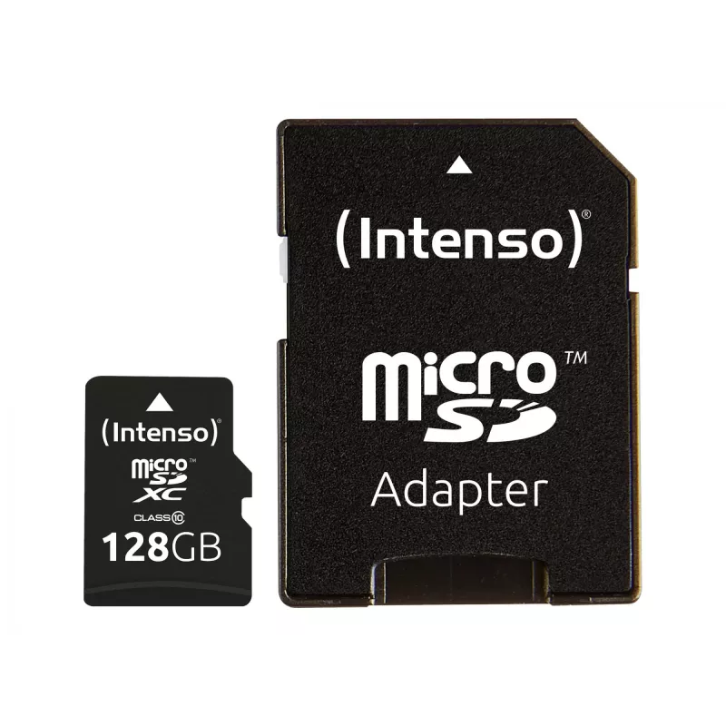 MUISTIKORTTI MICRO SDXC 128GB C10/ADAPTERILLA 3413491 INTENSO