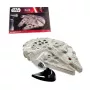 Revell 03600 Star Wars Millennium Falcon (Han Solo) mittakaava 1:241 kokoamaton/maalaamaton muovinen rakennussarja ilman liimaa, maalia ja siveltimiä