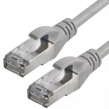 Verkkokaapeli Captiva 80276 patch-kaapeli CAT 6a RJ45 2m harmaa
