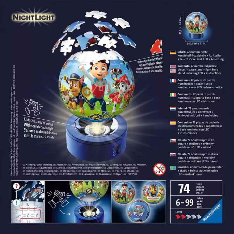Ravensburger palapalloyövalo P