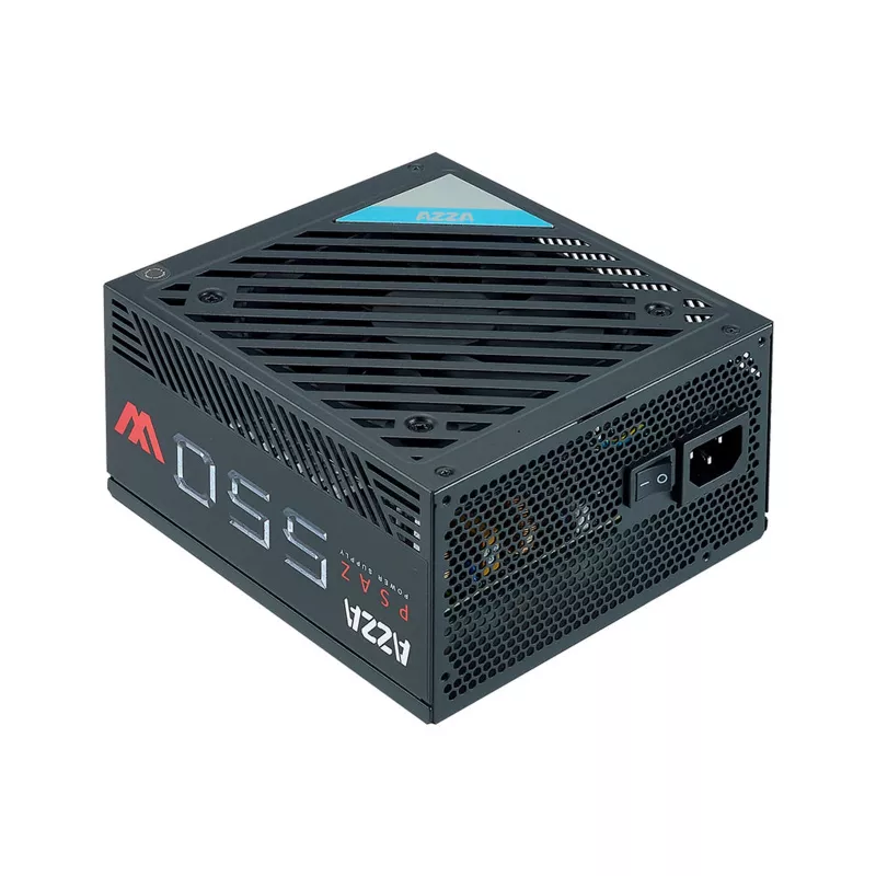 AZZA PSAZ-550W ATX-virtalähde 550 W, 80 PLUS Bronze, 120 mm tuuletin