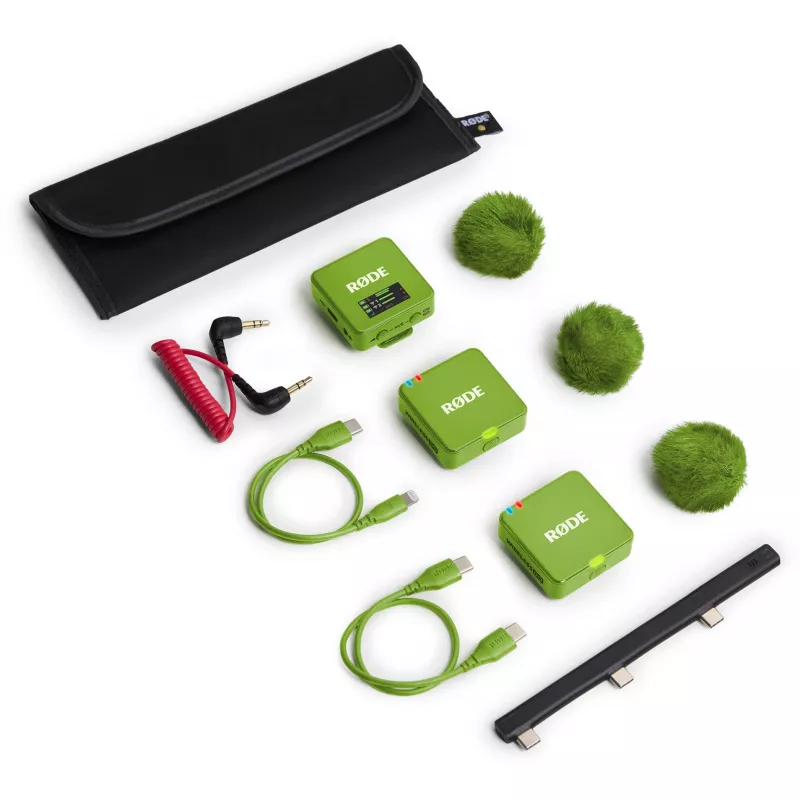 RØDE Wireless GO III Green - langaton mikrofonijärjestelmä (vihreä)