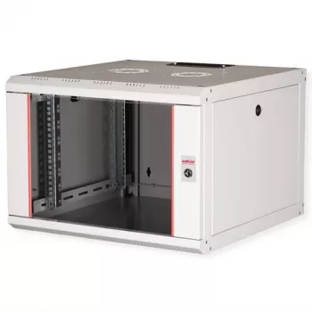 Seinäasennettava palvelinkotelo ROLINE PRO 7, 7 HE, 19 tuumaa, 600x600 mm, harmaa