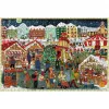 Palapeli Ravensburger Wooden Puzzle Christmas Market — 500 osaa, puupalapeli