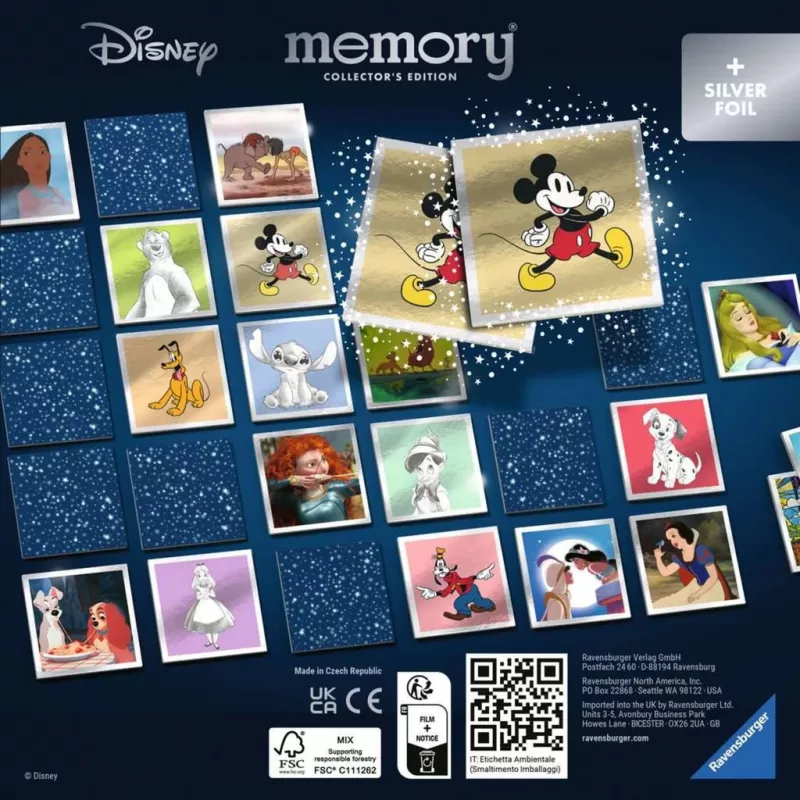 Keräilijän memory Walt Disney, Memory