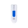 Transcend JetFlash 790 TS128GJF790W USB-muistitikku, 128 GB, USB 3.1 Gen 1, sisäänvedettävä liitin, valkoinen