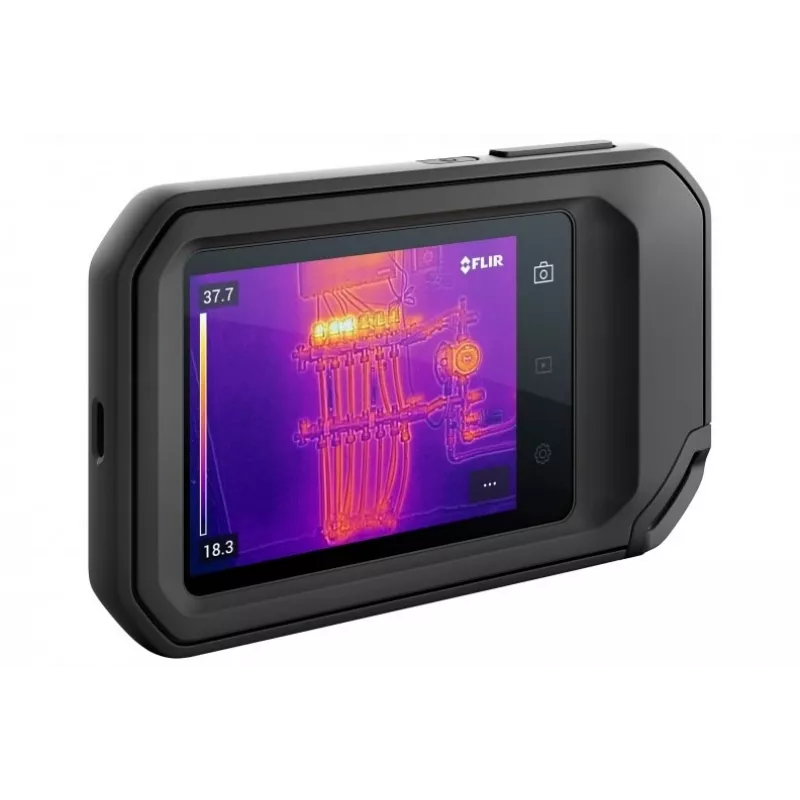 FLIR C-5 lämpökamera musta sisäänrakennettu näyttö 160 x 120 pikseliä