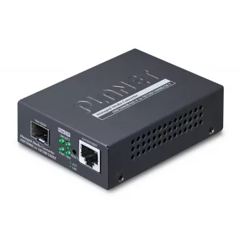 PLANET Web/SNMP Man verkon mediakonvertteri musta Gigabit Ethernet SFP
