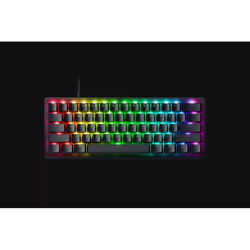 Razer Huntsman V3 Pro Mini näppäimistö pelikäyttöön USB QWERTZ Deutsch musta