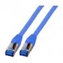 EFB-Elektronik RJ45-patch-kaapeli Cat.6A S/FTP TPECat.7 raakakaapeli superflex sininen 0,15 m valmistaja: EFB Elektronik (K5525FBL.0,15)