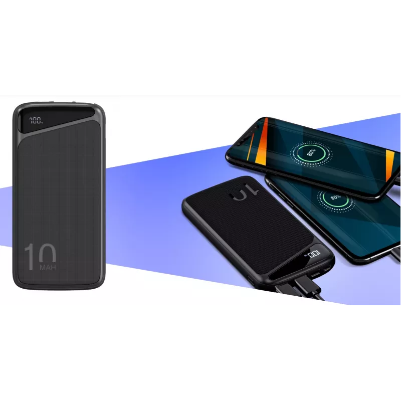 Kannettava varavirtalähde Navitel PWR10 MX musta 10000 mAh