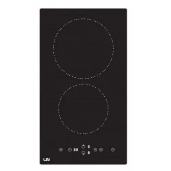 LIN LC-G3048 keraaminen liesi, kalusteisiin asennettava, 4 keittoaluetta, 3000 W, kosketusohjaus, lasipinta, lapsilukko