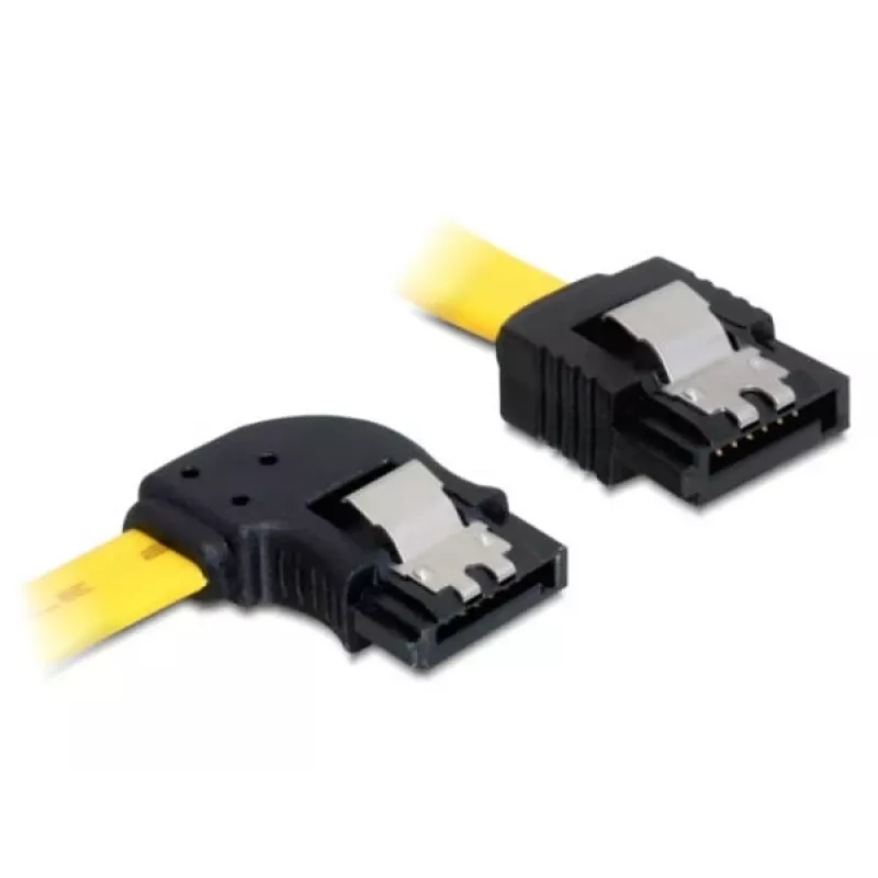 SATA-kaapeli pistoke/pistoke DeLOCK 82824 0,3 m keltainen