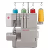 Overlock-ompelukone SINGER 14HD854 Heavy Duty sähkö 120 W harmaa