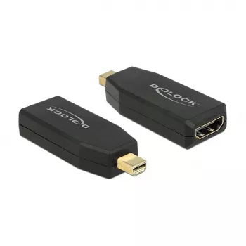 Adapteri DeLOCK 65583 Mini DisplayPort 1.2 - HDMI musta