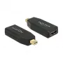 Adapteri DeLOCK 65583 Mini DisplayPort 1.2 - HDMI musta