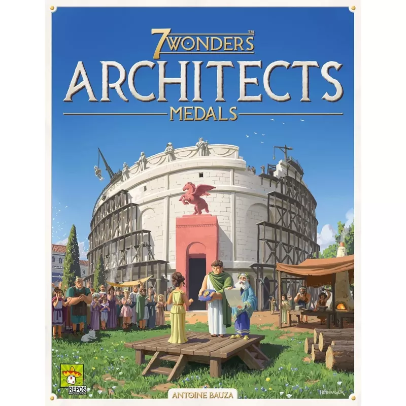 7 Wonders Architects - Medals, lautapelin lisäosa
