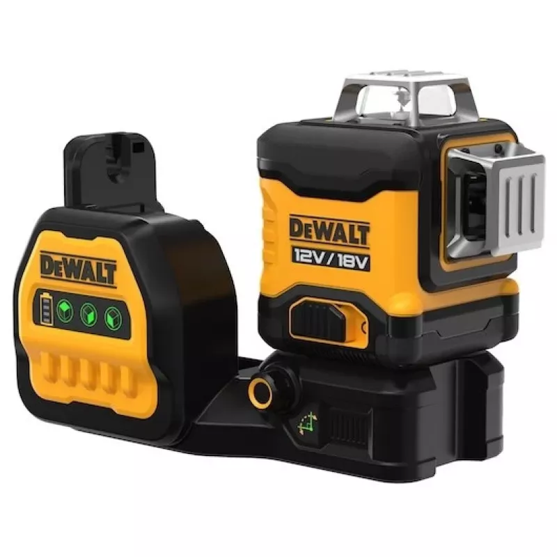 Laserlinjavaaka DeWalt DCE089D1G18-QW vihreä säde itsetasautuva 360° vastaanotinyhteensopiva