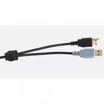 Logickeyboard LKB-MCOM4-A2PC-FR näppäimistö USB AZERTY ranska musta (LKB-MCOM4-A2PC-FR)