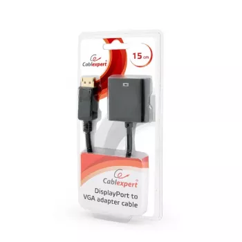 Adapteri DisplayPort-VGA musta
