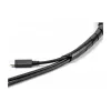 DeLOCK spiraalisukka joustava 2 m x 12 mm musta polyeteeni