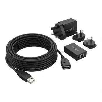 USB-jatkokaapeli Yealink USB2-EXT-10M virtalähteellä, 10 m pituus