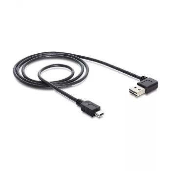 USB-kaapeli DeLOCK 2 m USB 2.0 A - miniUSB uros-uros 83379 musta