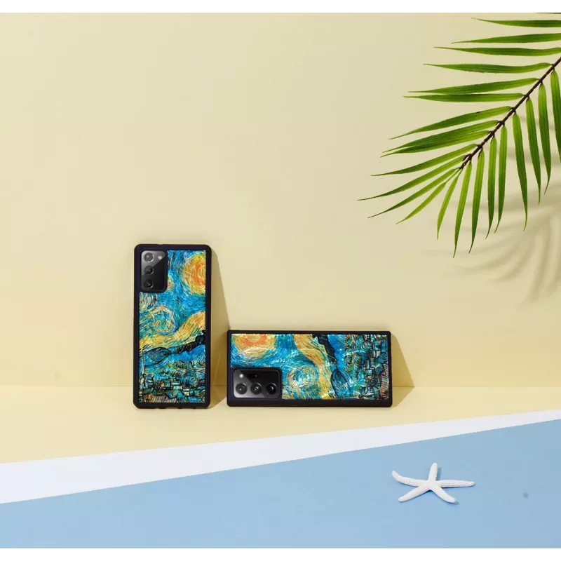 iKins-suojakotelo Samsung Galaxy Note 20:lle – starry night musta