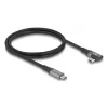 USB-kaapeli DeLOCK 81131 1 m USB-C musta 40 Gbit/s