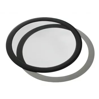 Pölysuodatin DEMCiflex DF0017 PC-koteloon, pyöreä 151 mm halkaisija, musta