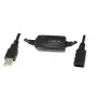 USB-kaapeli LogiLink 15M USB 2.0 M/F musta