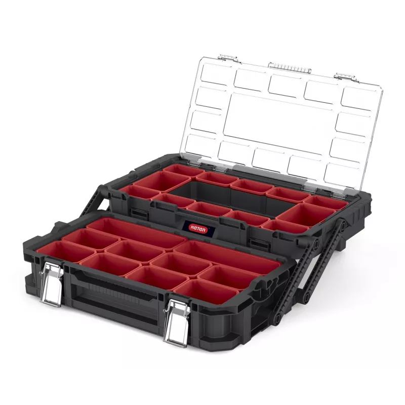 Keter Organizer Connect Cantilever 22 14L /musta/punainen