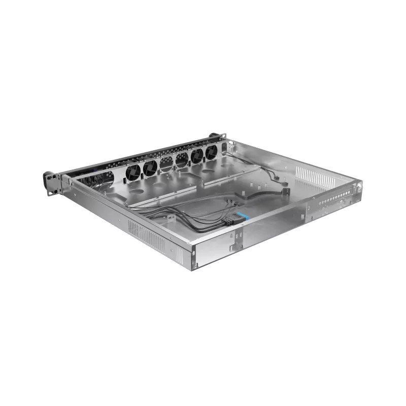 Rack-kotelo Lanberg SC01-4201-10B 1U musta 4 tuuletinta