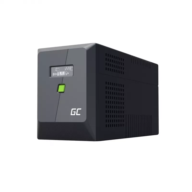 Green Cell keskeytymätön virransyöttö (USV) Line-Interactive 1,5 kVA 900 W 4 AC-lähtöä