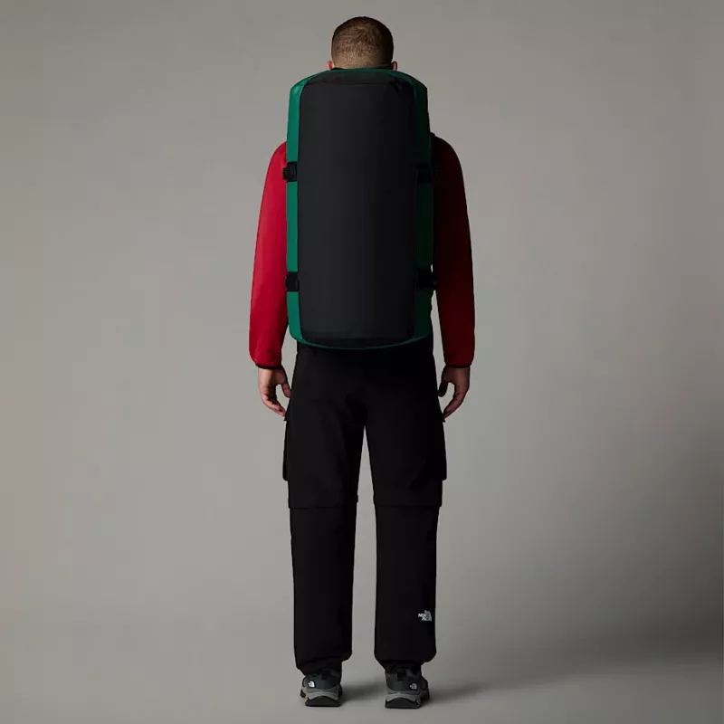 Laukku The North Face Base Camp Duffel M - evergreen/TNF Black
