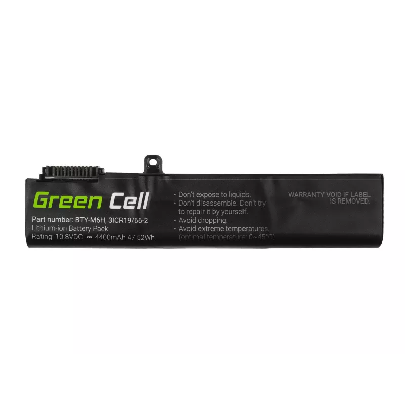 Green Cell MS16 -akku MSI GE62 GE63 GE72 GE73 GE75 GL62 GL63 GL73