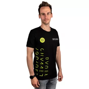 T-Shirt der8auer YT-Design koko L — puuvilla pyöreä pääntie, vapaa-ajan vaatteet