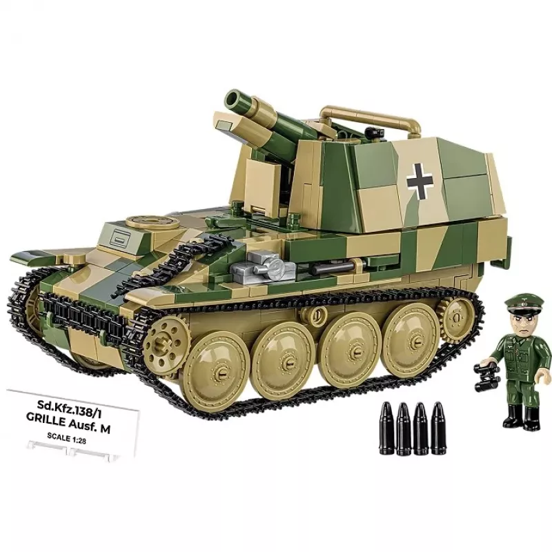Rakennusmallisarja Cobi SD.KFZ.138/1 Grille, 720 osaa, näyttelymalli