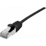 Dexlan 858736 verkkokaapeli musta 0,5 m Cat6a S/FTP RJ-45