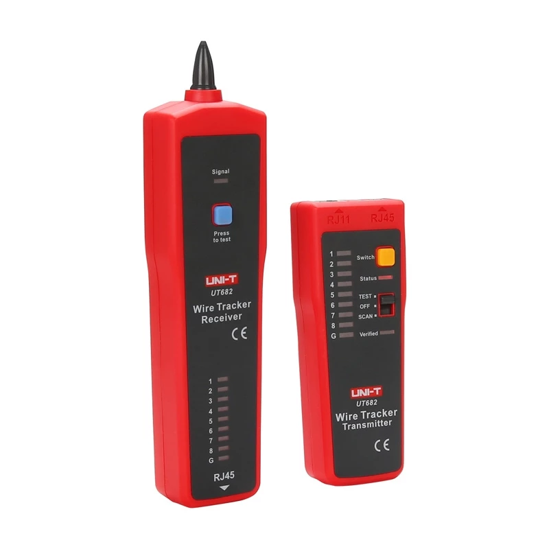 Kaapeliparidetektori RJ-45-testerillä UT-682