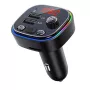 FM-lähetin VAKOSS TC-B439K Bluetooth USB, 87,5–108 MHz, microSD/USB-toisto, 5V/3,1A lähtö, RGB-näyttö