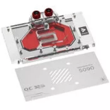 GPU-vesijäähdytin Barrow MSI Ventus 5090:lle — malli BS-MSV5090-PA W, valkoinen